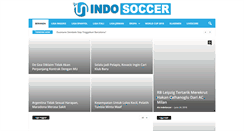 Desktop Screenshot of indosoccer.com